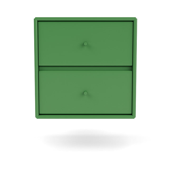 Montana Drift Drawer Module With Suspension Rail, Parsley Green