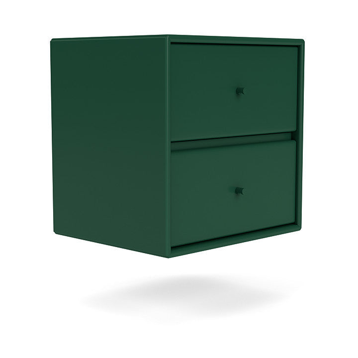 Montana Drift Drawer Module With Suspension Rail, Pine Green