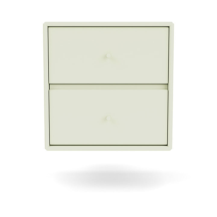 Montana Drift Drawer Module With Suspension Rail, Pomelo Green