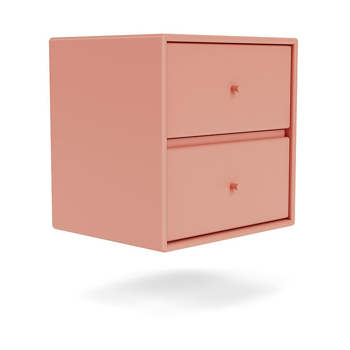 Montana Drift Drawer Module With Suspension Rail, Rhubarb Red