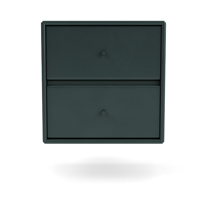 Montana Drift Drawer Module With Suspension Rail, Black Jade