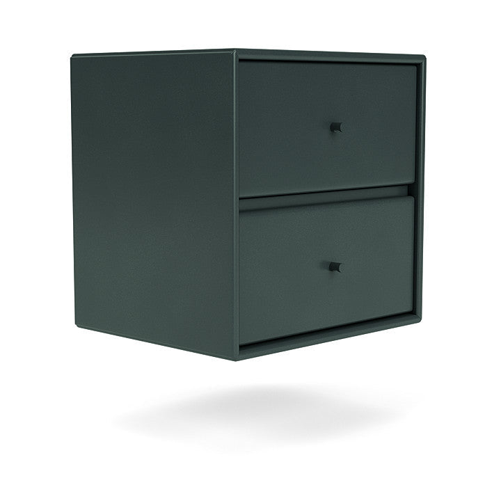 Montana Drift Drawer Module With Suspension Rail, Black Jade