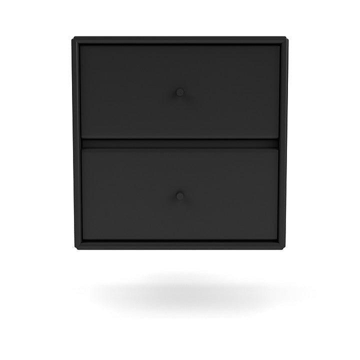 Montana Drift Drawer Module With Suspension Rail, Black