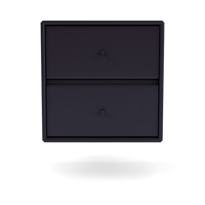 Montana Drift Drawer Module With Suspension Rail, Shadow