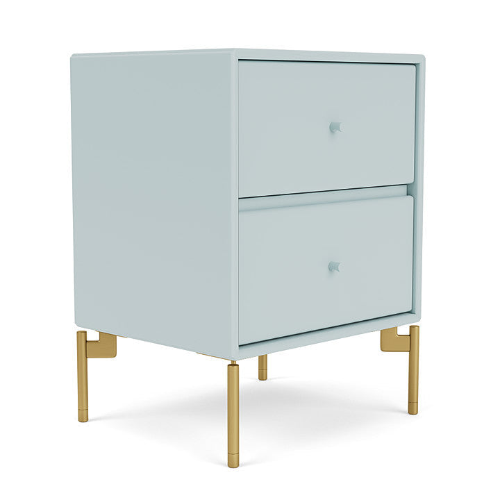 Montana Drift Drawer Module With Legs, Flint/Brass