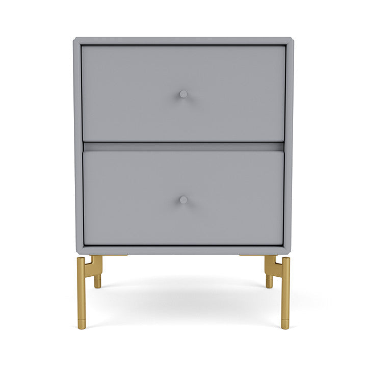 Montana Drift Drawer Module With Legs, Graphic/Brass