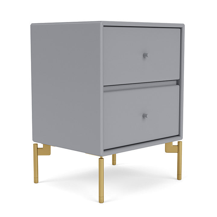 Montana Drift Drawer Module With Legs, Graphic/Brass