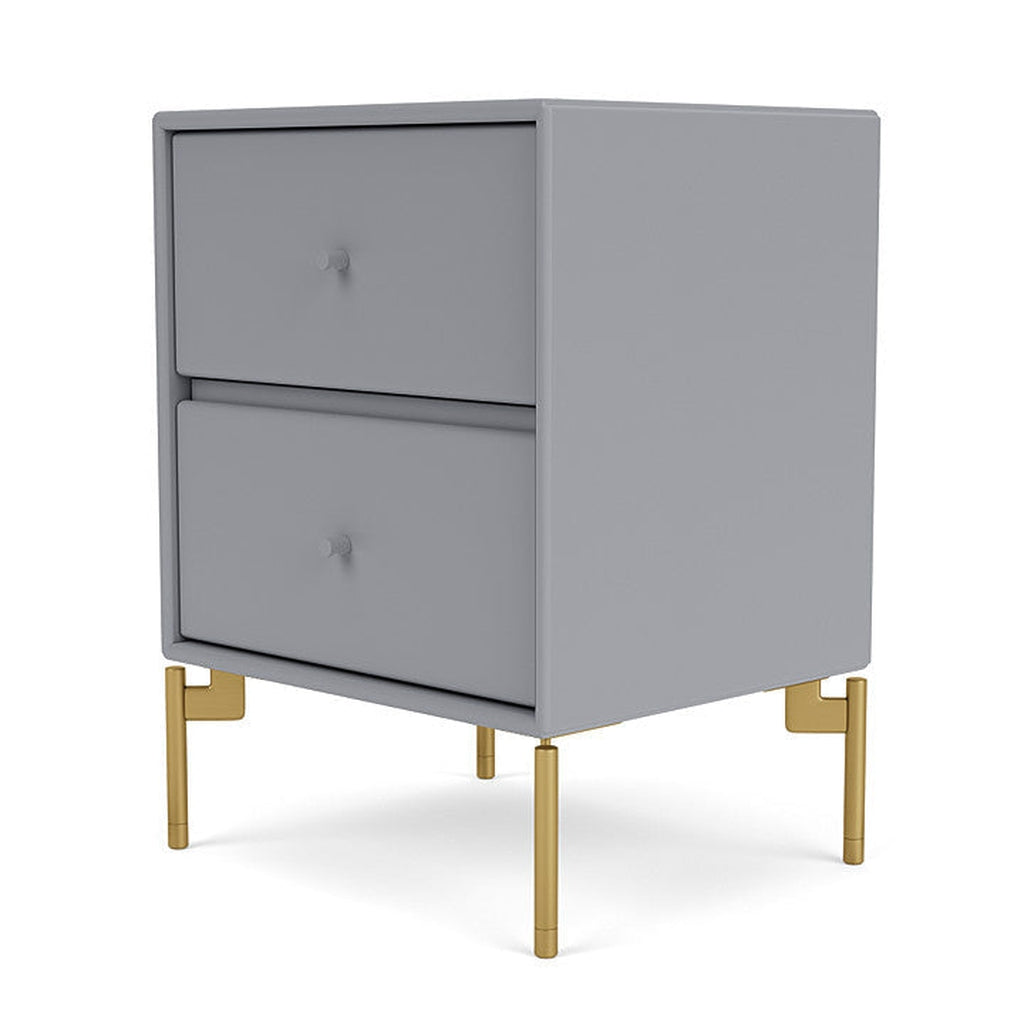 Montana Drift Drawer Module With Legs, Graphic/Brass