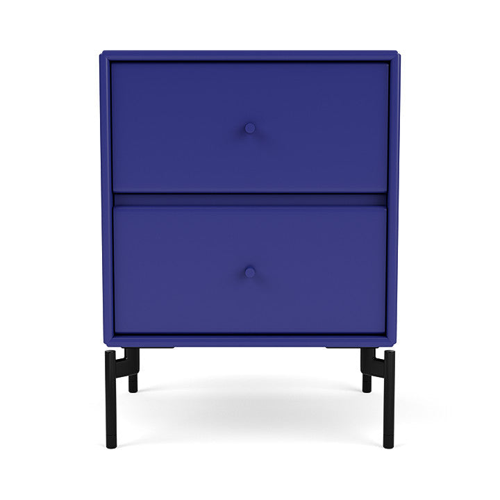 Montana Drift Drawer Module With Legs, Monarch Blue/Black