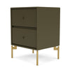 Montana Drift Drawer Module With Legs, Oregano/Brass