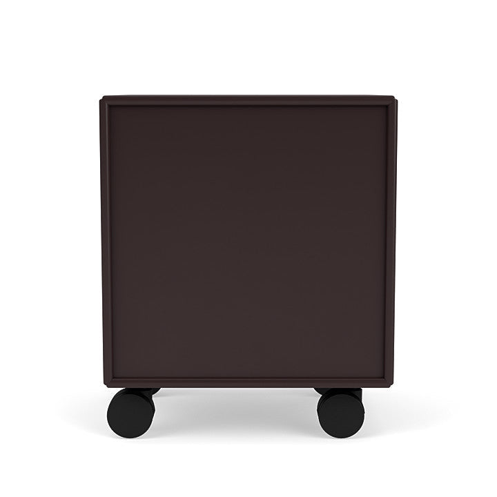 Montana Drift Drawer Module With Castors, Balsamic Brown