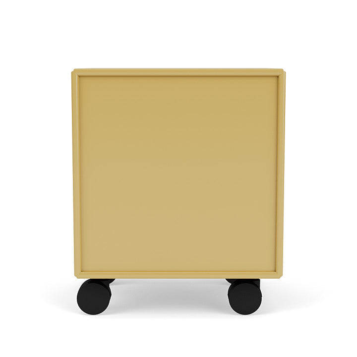 Montana Drift Drawer Module With Castors, Cumin Yellow