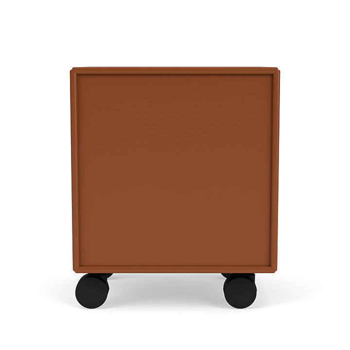 Montana Drift Drawer Module With Castors, Hazelnut Brown