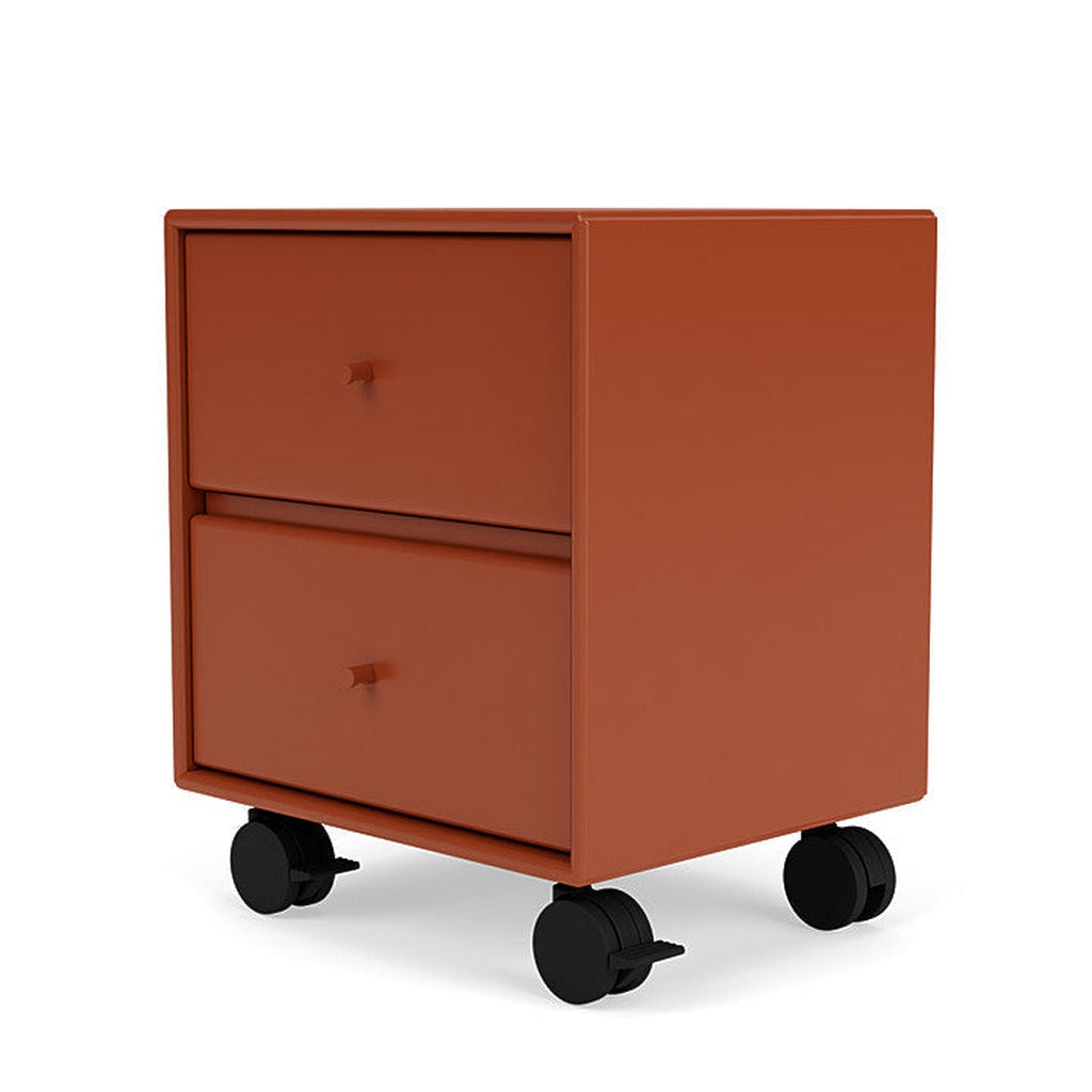 Montana Drift Drawer Module With Castors, Hokkaido Brown