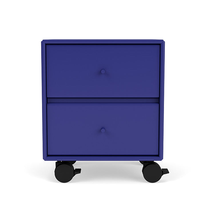 Montana Drift Drawer Module With Castors, Monarch Blue