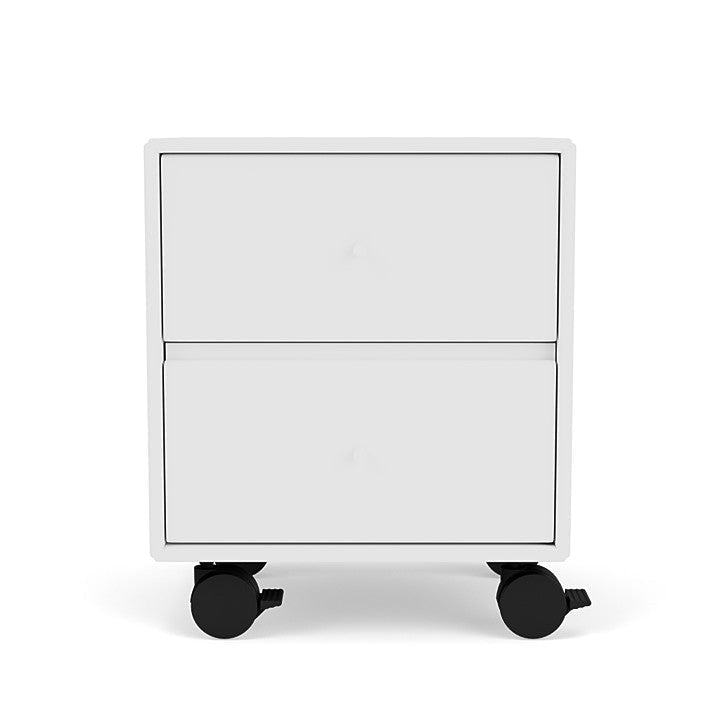 Montana Drift Drawer Module With Castors, New White