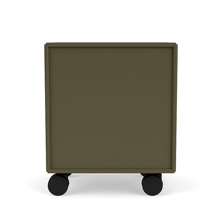 Montana Drift Drawer Module With Castors, Oregano Green