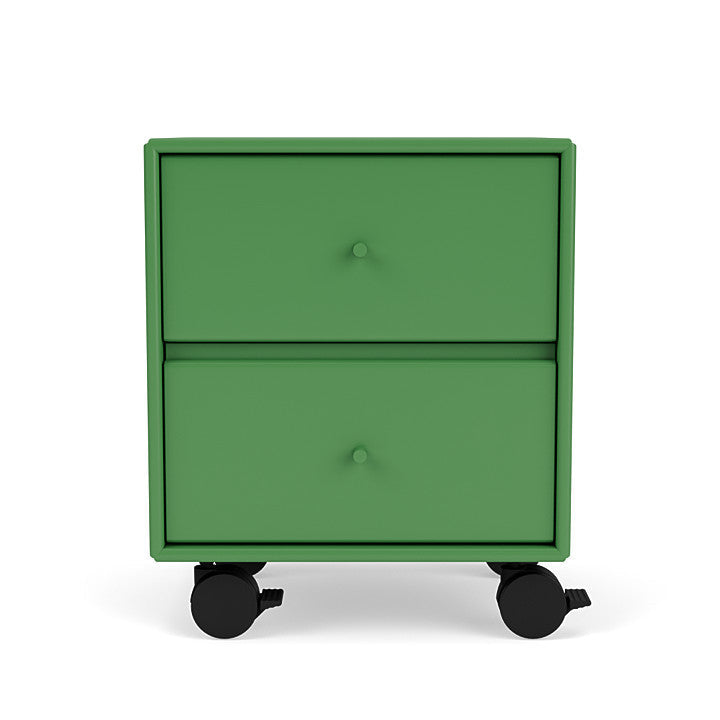 Montana Drift Drawer Module With Castors, Parsley Green