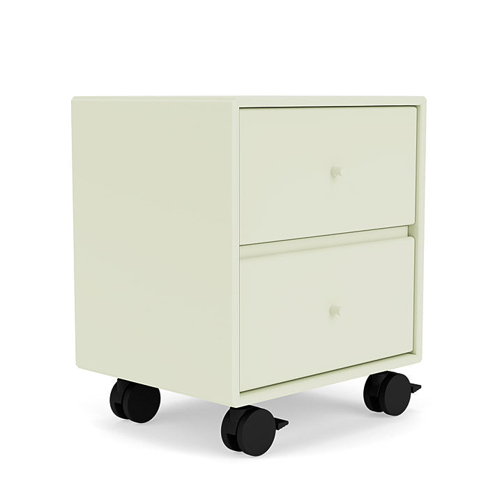 Montana Drift Drawer Module With Castors, Pomelo Green