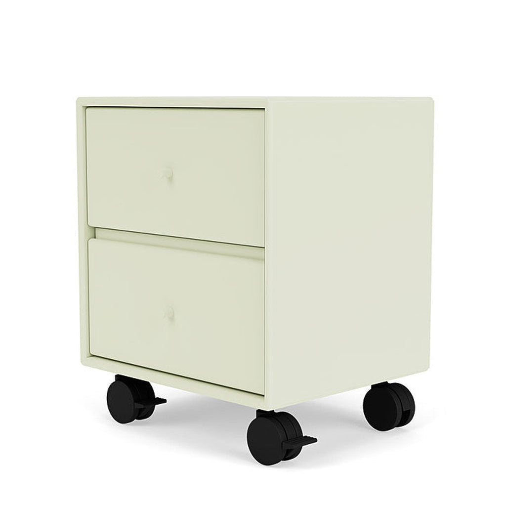 Montana Drift Drawer Module With Castors, Pomelo Green