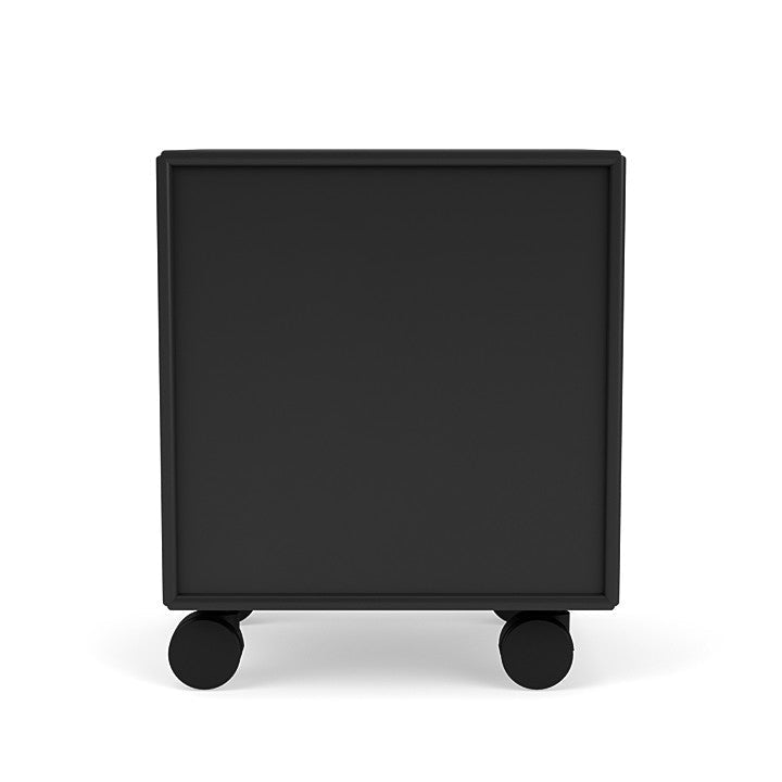 Montana Drift Drawer Module With Castors, Black