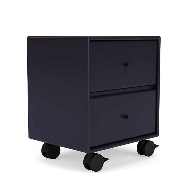 Montana Drift Drawer Module With Castors, Shadow