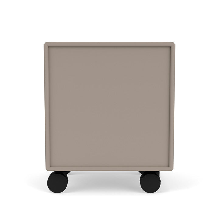 Montana Drift Drawer Module With Castors, Truffle Grey