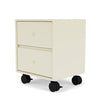 Montana Drift Drawer Module With Castors, Vanilla White