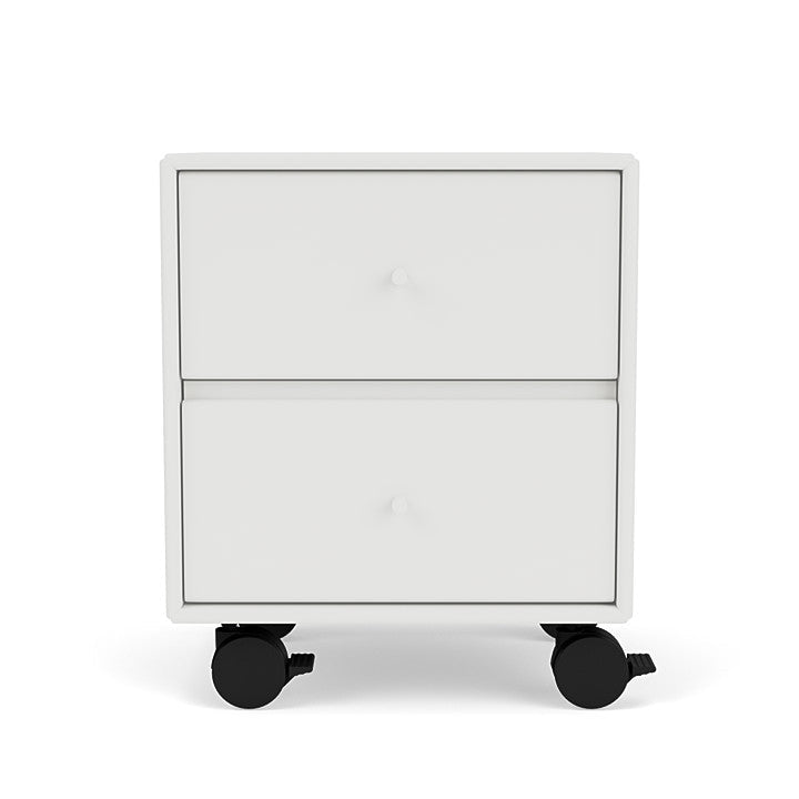 Montana Drift Drawer Module With Castors, White