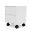 Montana Drift Drawer Module With Castors, White