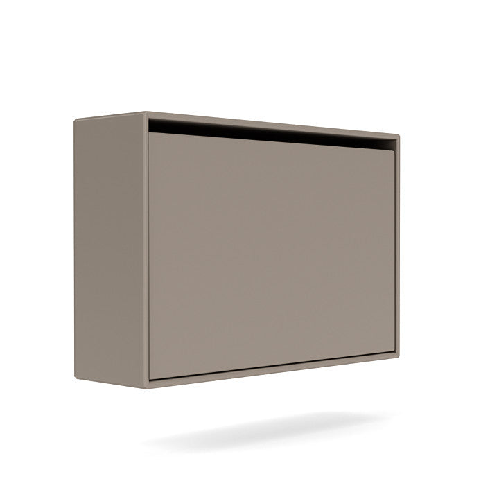 Montana Hide Shoe Cabinet, Truffle Grey