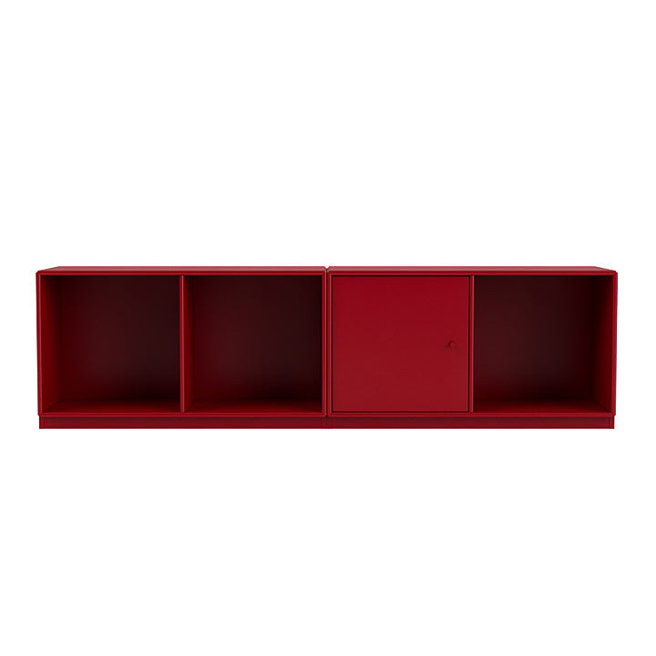 Montana Line Sideboard With 3 Cm Plinth, Beetroot Red