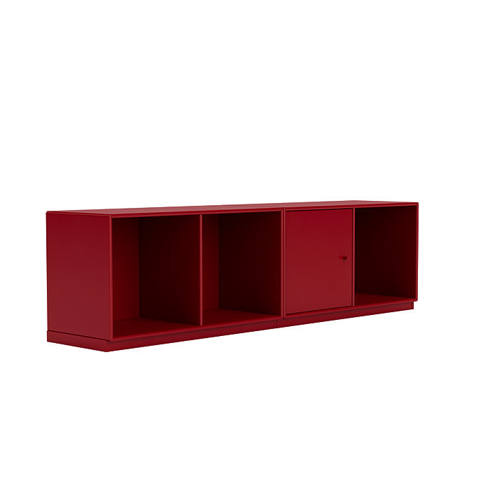 Montana Line Sideboard With 3 Cm Plinth, Beetroot Red