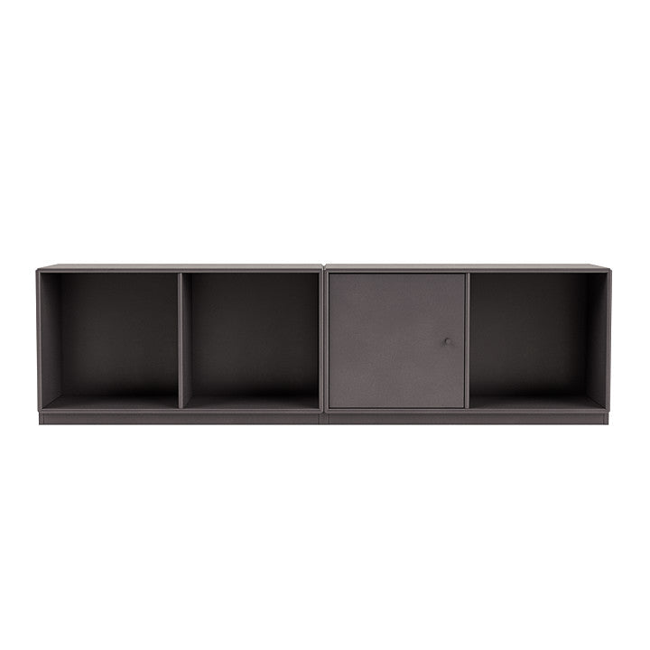 Montana Line Sideboard With 3 Cm Plinth, Coffee Brown