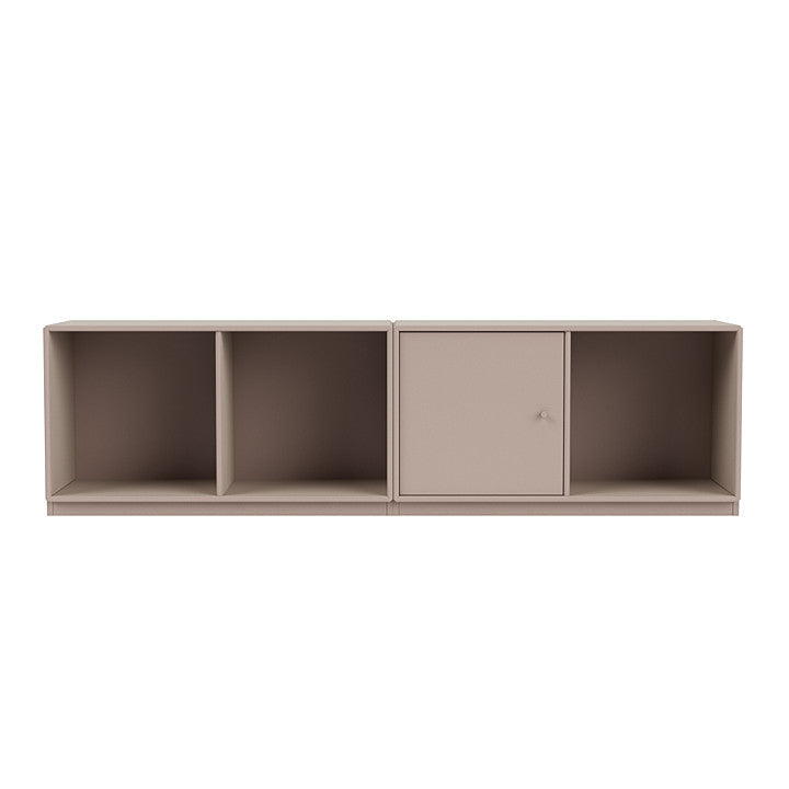 Montana Line Sideboard With 3 Cm Plinth, Mushroom Brown