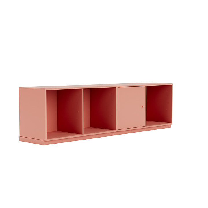 Montana Line Sideboard With 3 Cm Plinth, Rhubarb Red