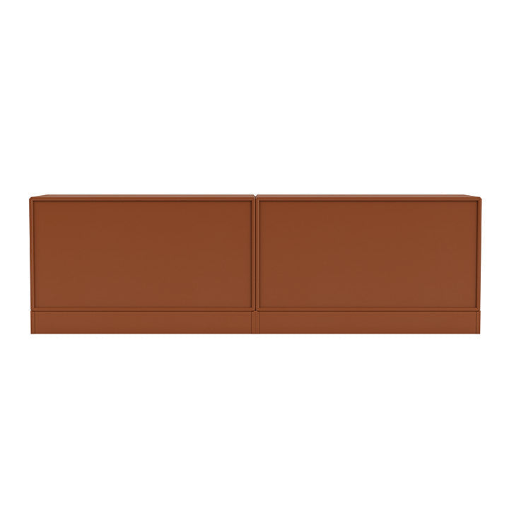 Montana Line Sideboard With 7 Cm Plinth, Hazelnut Brown