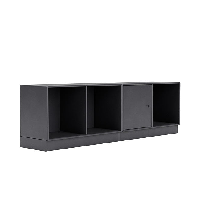 Montana Line Sideboard With 7 Cm Plinth, Carbon Black