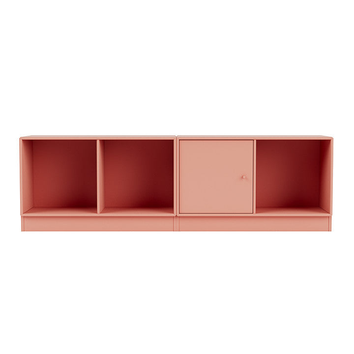 Montana Line Sideboard With 7 Cm Plinth, Rhubarb Red