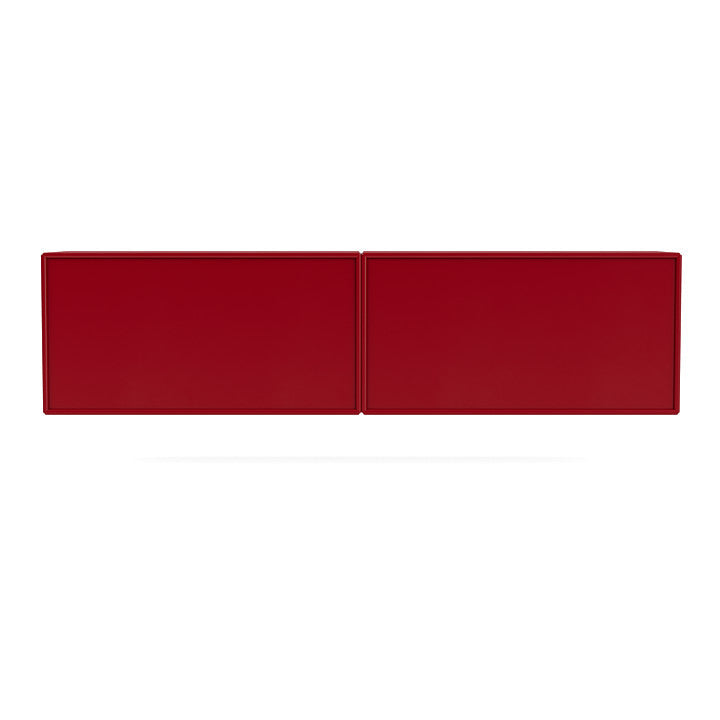 Montana Line Sideboard With Suspension Rail, Beetroot Red