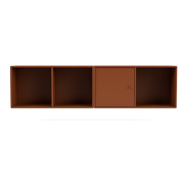 Montana Line Sideboard With Suspension Rail, Hazelnut Brown