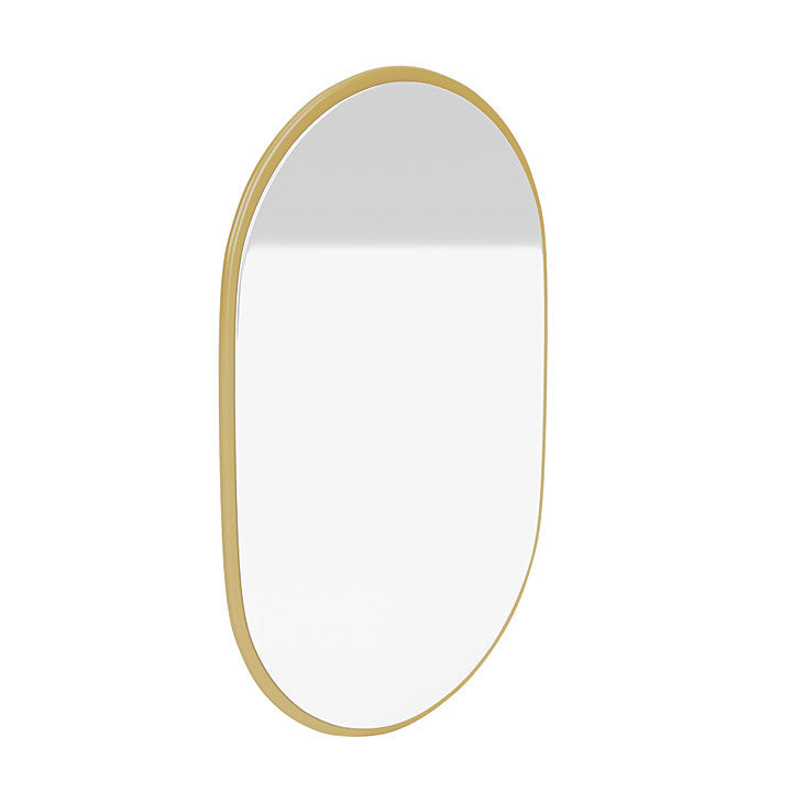 Montana Look Oval Mirror, Cumin Yellow