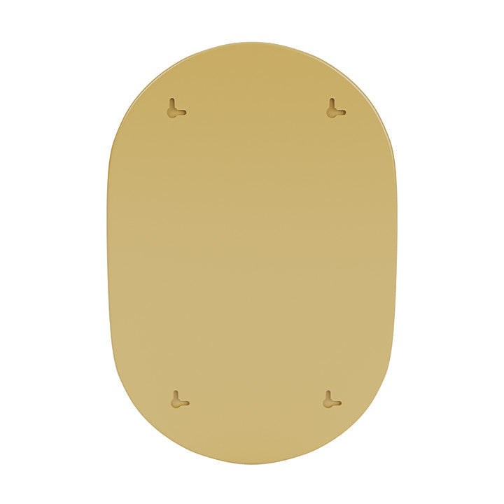 Montana Look Oval Mirror, Cumin Yellow