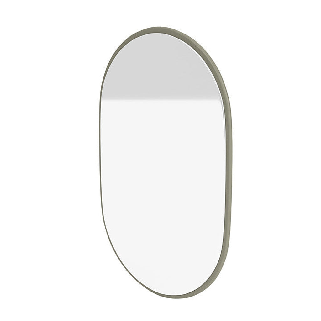 Montana Look Oval Mirror, Fennel Green