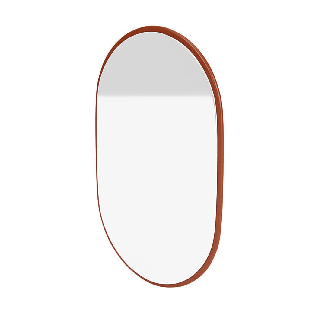 Montana Look Oval Mirror, Hokkaido Brown