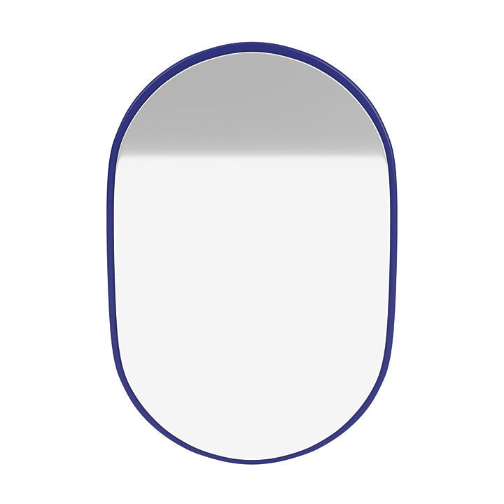 Montana Look Oval Mirror, Monarch Blue