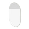 Montana Look Oval Mirror, Nordic White