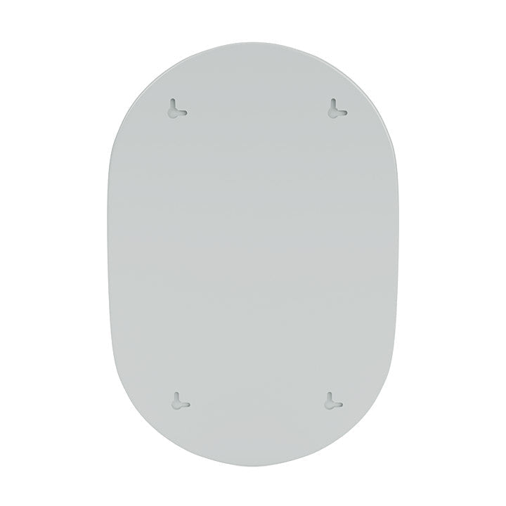 Montana Look Oval Mirror, Oyster Grey