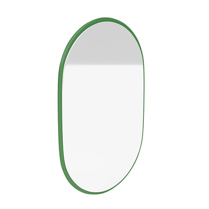 Montana Look Oval Mirror, Parsley Green