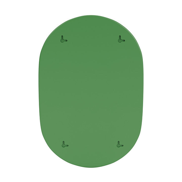 Montana Look Oval Mirror, Parsley Green